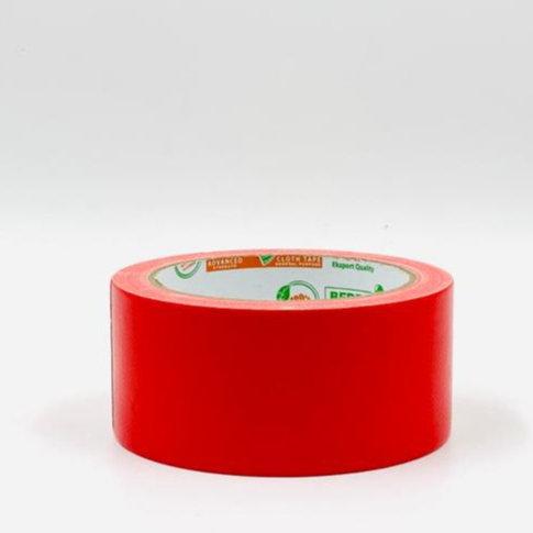 

LAKBAN KAIN BERRY MERAH / Cloth Tape Berry Merah 2" Inch 46 MM x 10 Yard