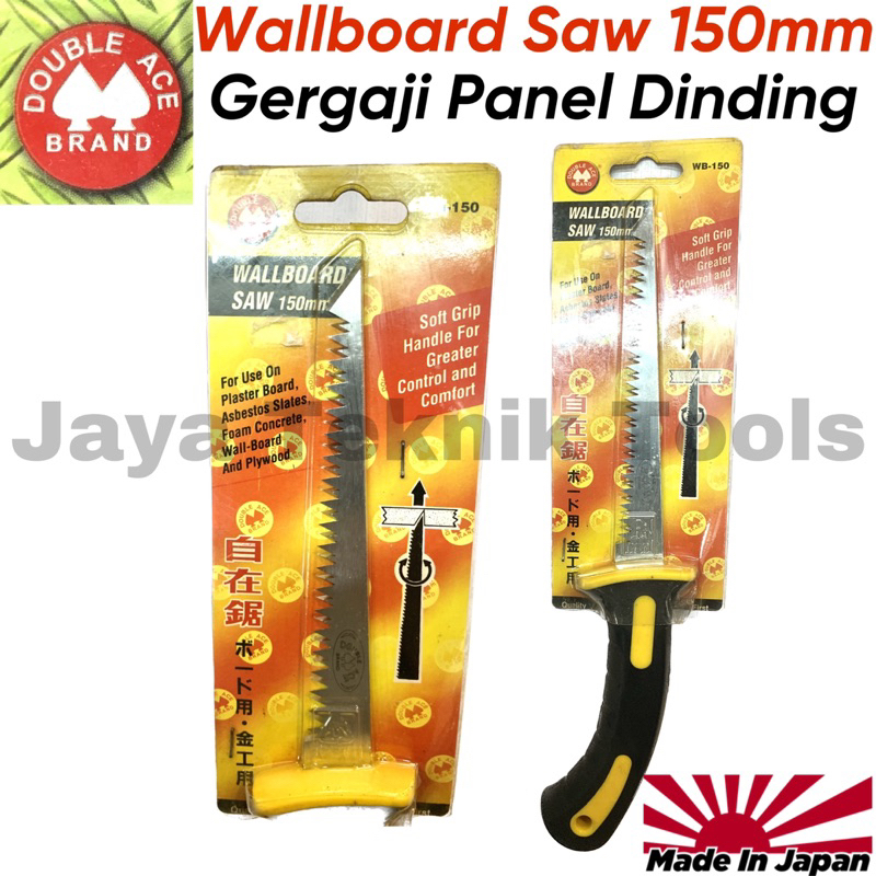 Gergaji Wall Board 150 mm Panel Dinding Double Ace Plaster Board Foam 6 inch