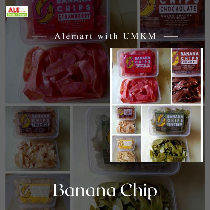 

Banana Chips, UMKM Galuh snack, camilan pisang