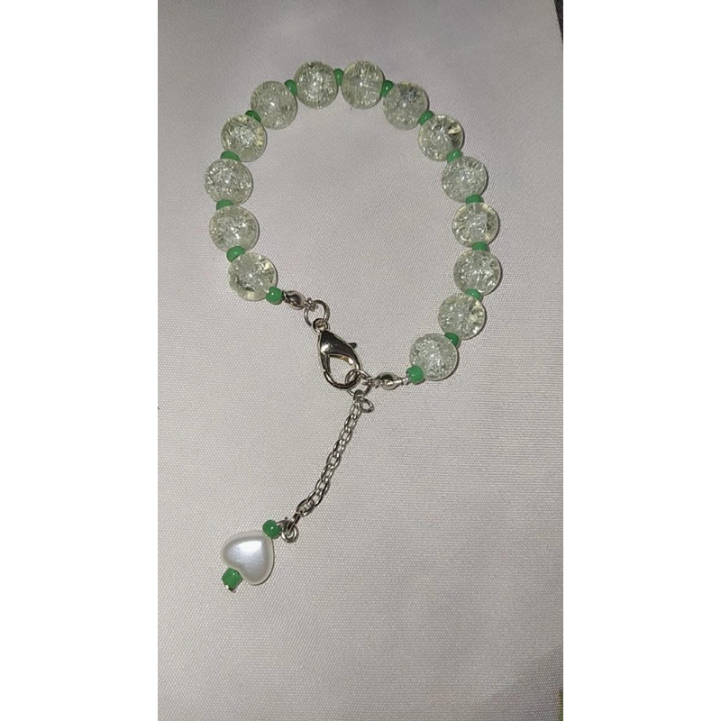 GELANG MUTE MANIK-MANIK / GELANG CRYSTAL / GELANG WANITA KOREA