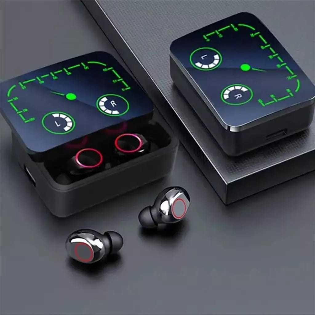 TWS NEKTECK M90 MAX Original [GARANSI 1 TAHUN] Earphone Wireless Headset Bluetooth - Hifi Jernih