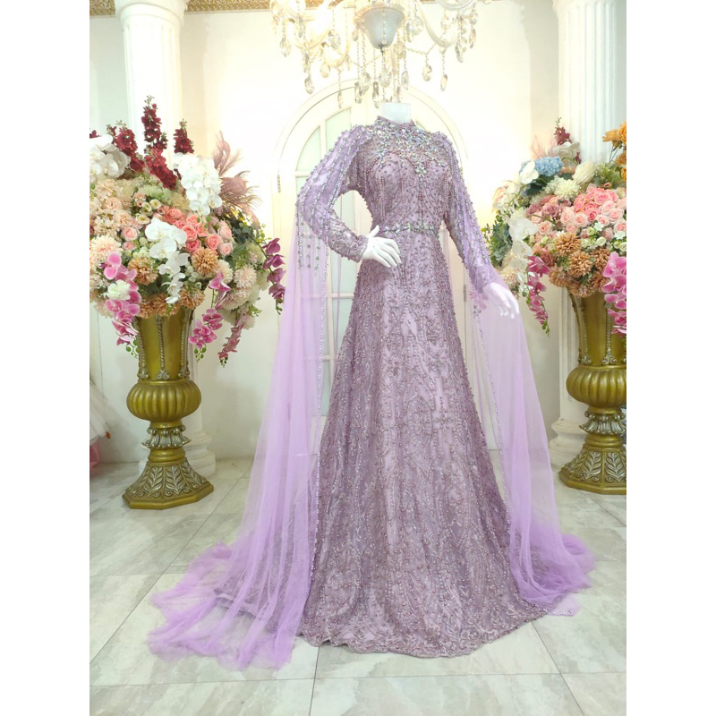 Sewa kebaya gamis syar’i / kebaya syari muslimah