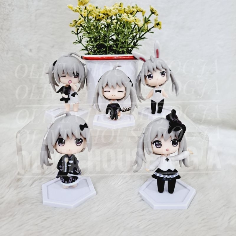 Action Figure Yosuga No Sora Satuan Cake Topper Anime Figurin Yosuga No Sora Ecer Girl