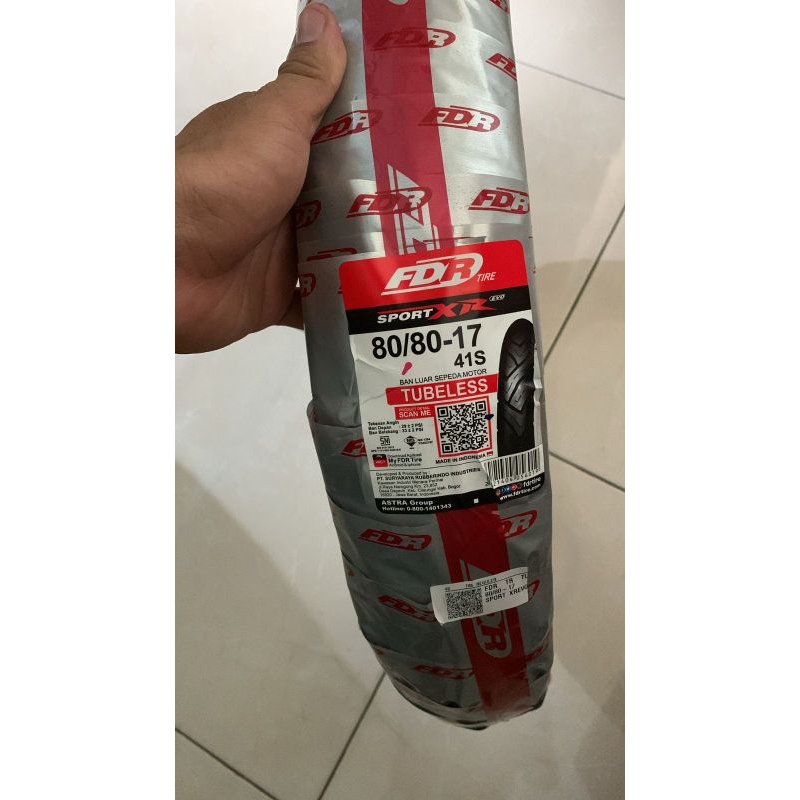 BAN LUAR 80/80-17 SPORT XR EVO