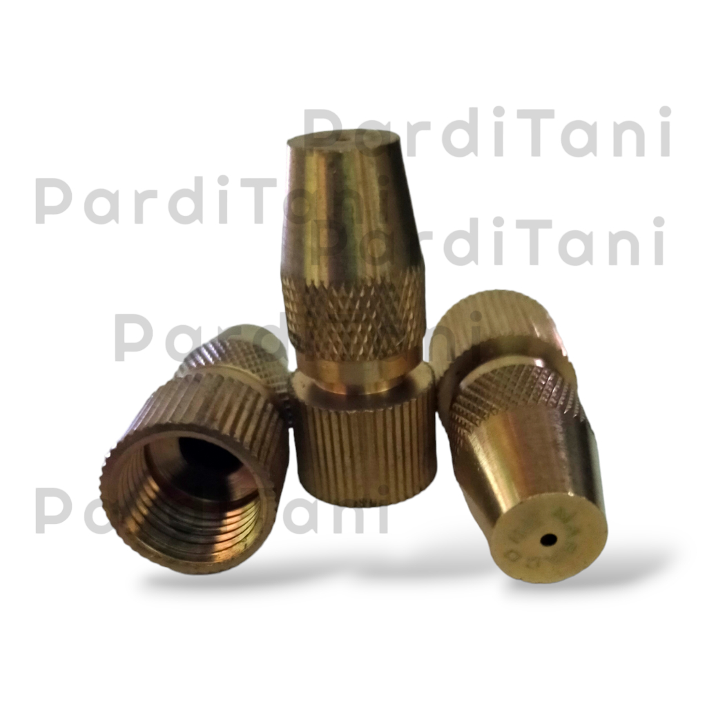 Spuyer Nosel Nozel Nozzle 1 Lubang Sprayer Elektrik Manual Lurus