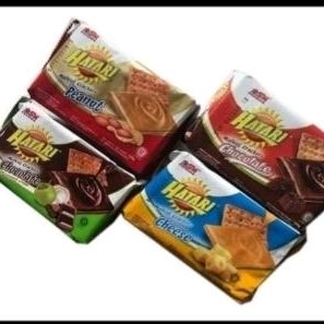 

Hatari malkist crackers rasa Peanut kacang / Coklat / Coklat kelapa 120gr