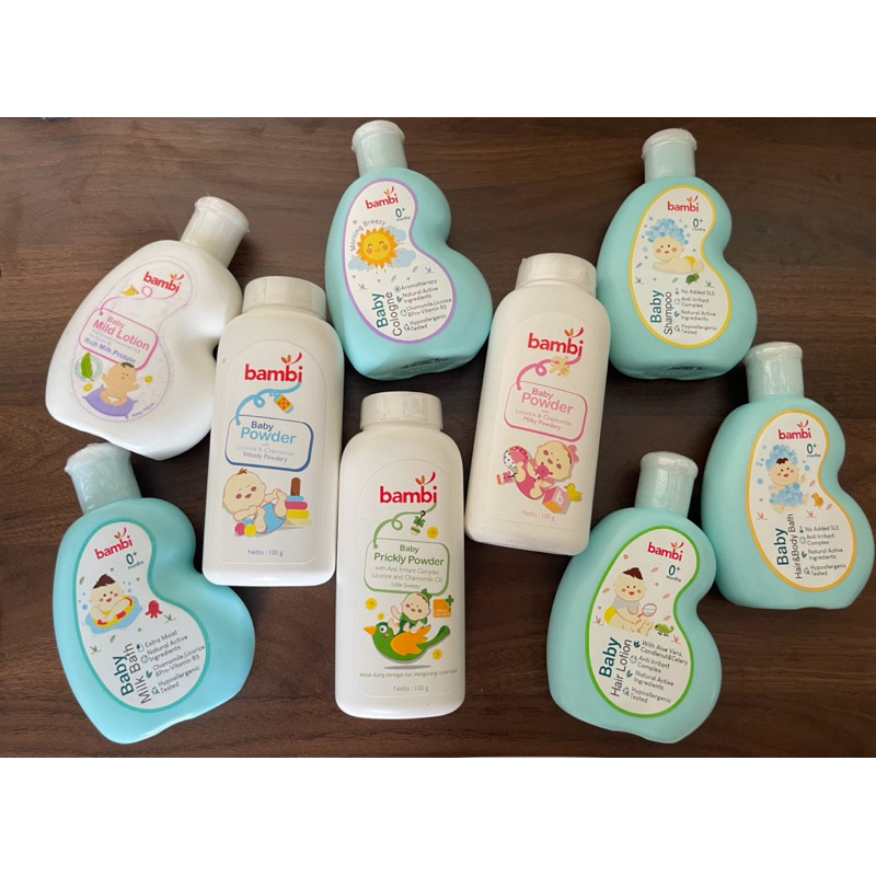 BAMBI SERIES , BAMBI milk bath , bambi mild lotion , bambi hair lotion , bambi hair & body bath , ba