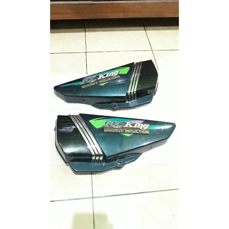 bok box dop cover side tutup aki accu rxking rx king master original ori tua lama hijau botol 1995 1