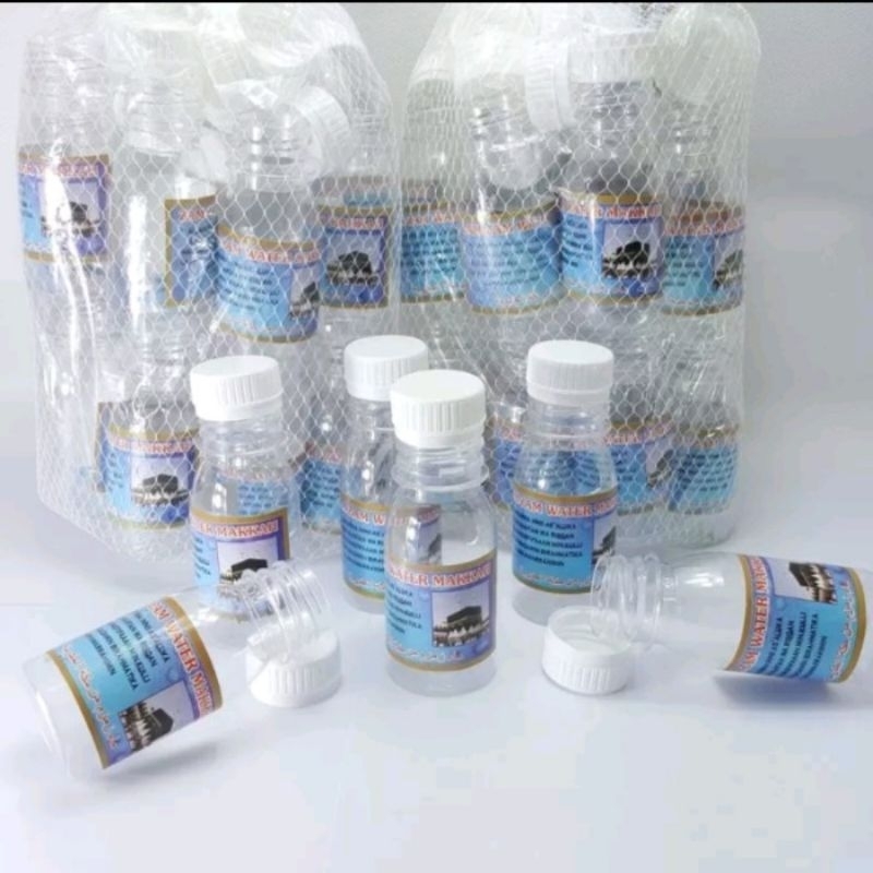 botol zam zam kosong 80ml isi 20pcs