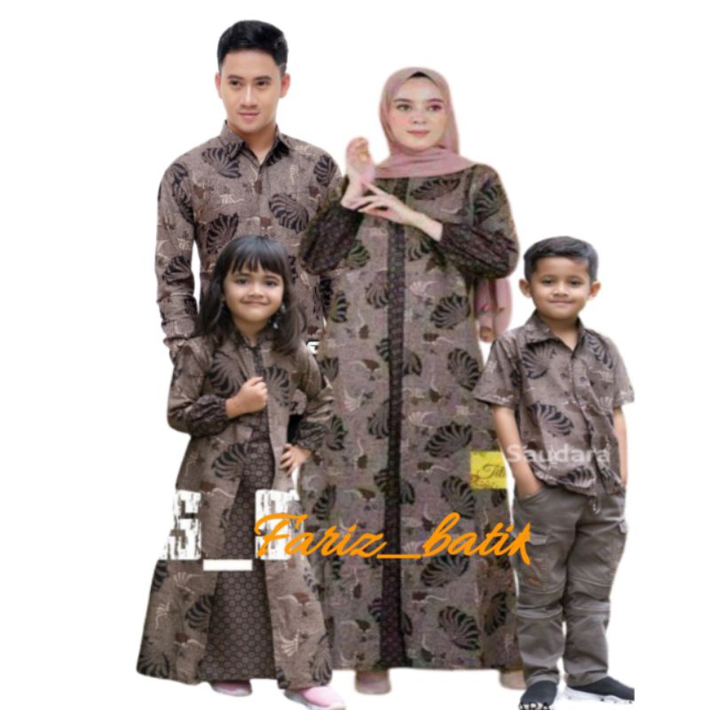 Baju Batik Couple Keluarga//Batik Sarimbit//Batik Modern//Batik Pekalongan