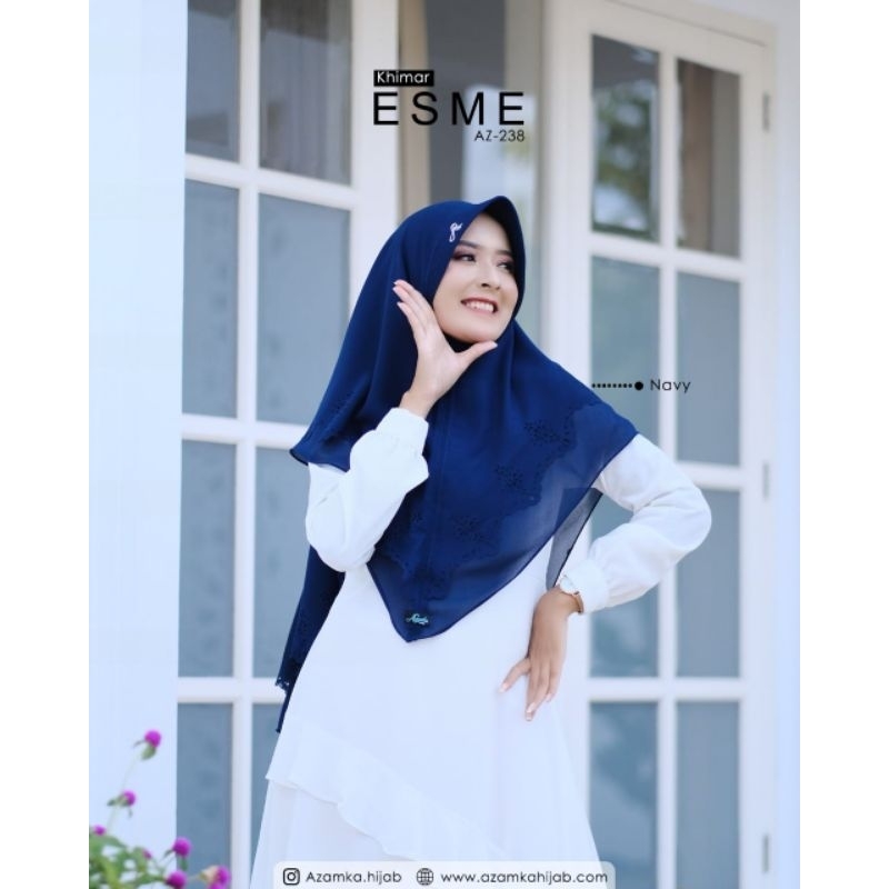 Azamka Hijab Gratis Ongkir Jilbab Azamka Kerudung Instan Khimar Esme Azamka Jilbab Instan Wanita by 