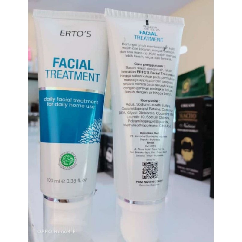 Ertos Facial treatment