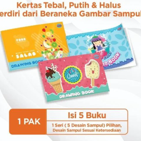 

Stock Banyak BUKU GAMBAR SIDU A4 [PACK - 5 BUKU]