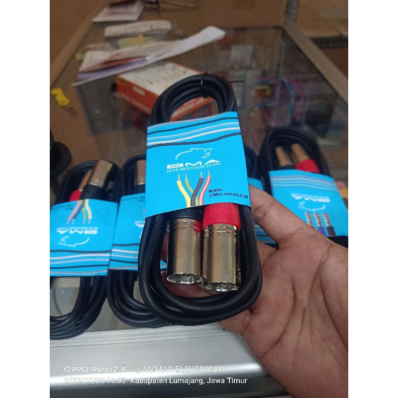 JEK Hp ke mixer audio by BMA lentur panjang 2M