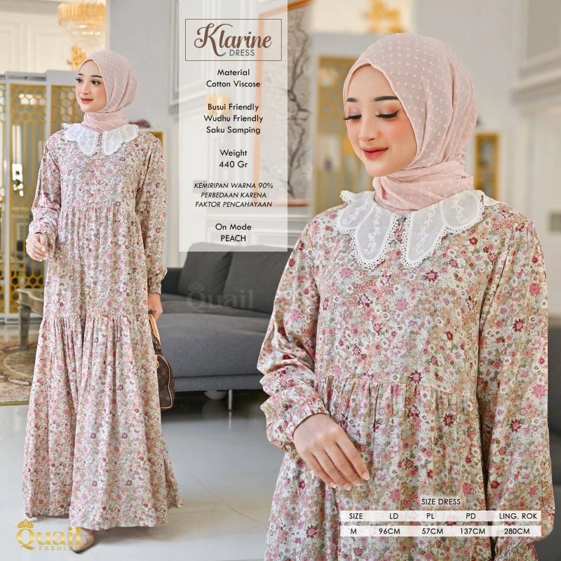 Gamis Quail Klarin ORI by QuailHijab