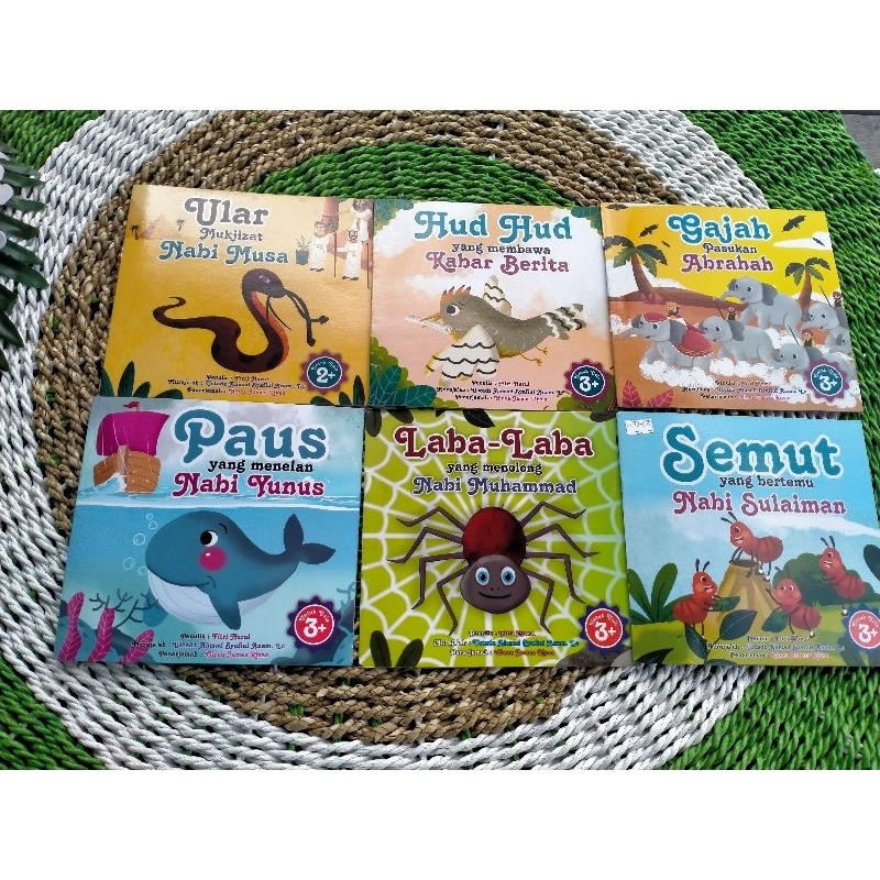 BUKU CERITA ANAK ISLAMI / BUKU MEWARNAI / DONGENG FABEL UNTUK ANAK