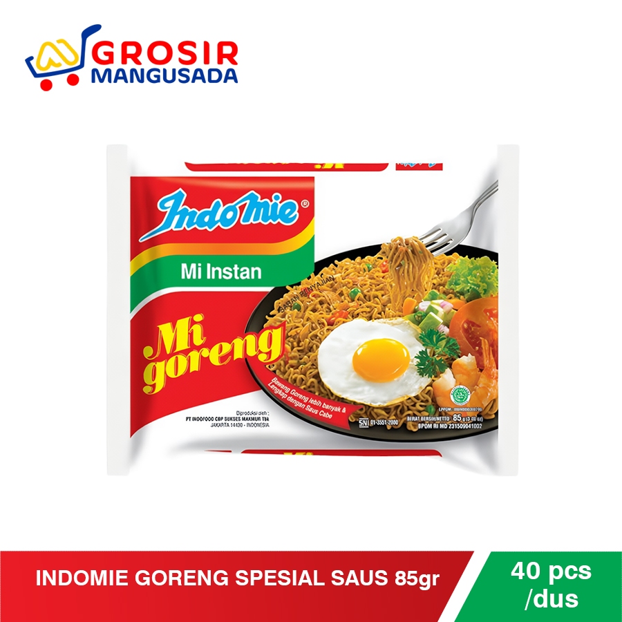 

Indomine Goreng Spesial Saus 85 gr Grosir Mi Instan Indomie Goreng 6 pcs