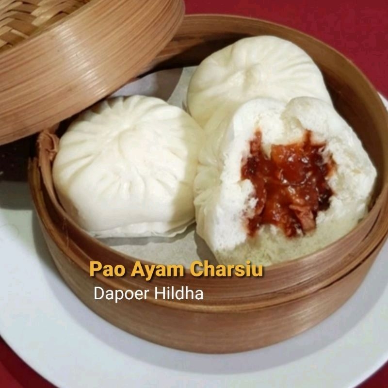 

Pao ayam charsiu