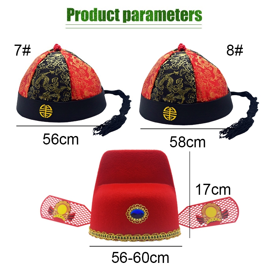 topi china champion judge bao hakim bao haloween imlek topi adat china