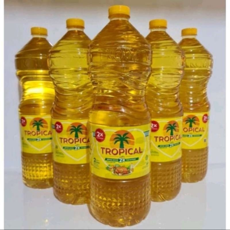 

Tropical Minyak Goreng 2 Liter 2 x penyaringan Botol PROMO MURAH/ Minyak Goreng Tropical Botol 2 Liter 2X Penyaringan PROMO MURAH