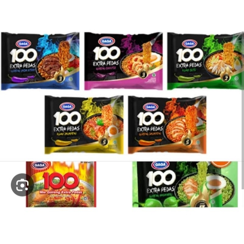 

Mie instan Gaga 100