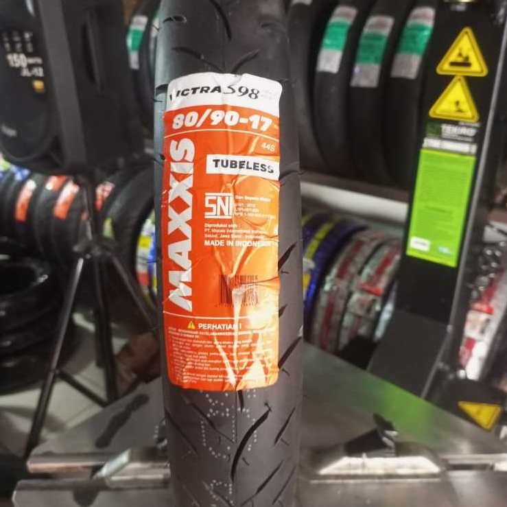 Ban Luar Maxxis VICTRA 80/90-17 Tubeless