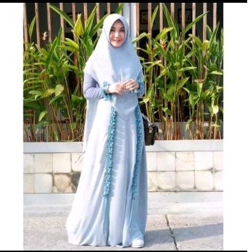 gamis syari satu set PL