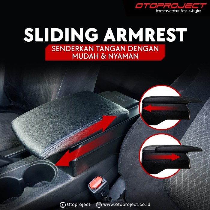 ARMREST BOX/CONSOLE BOX MOBIL MITSUBISHI XPANDER/NEW NISSAN LIVINA V2 FERRARI VARIASI