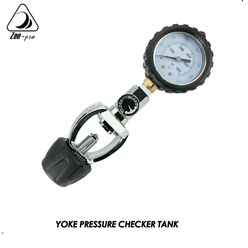 Pengukur tekanan tabung Tank Pressure check checker Gauge selam scuba