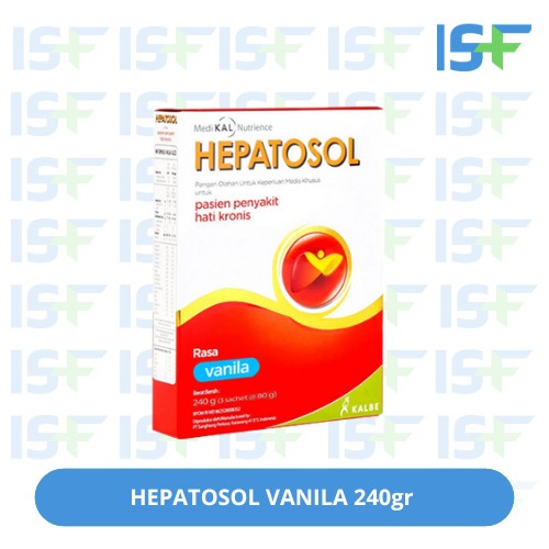 ⭐ISF⭐HEPATOSOL 240 GRAM - NUTRISI KESEHATAN HATI - SUSU KESEHATAN HATI - SUSU HEPATOSOL