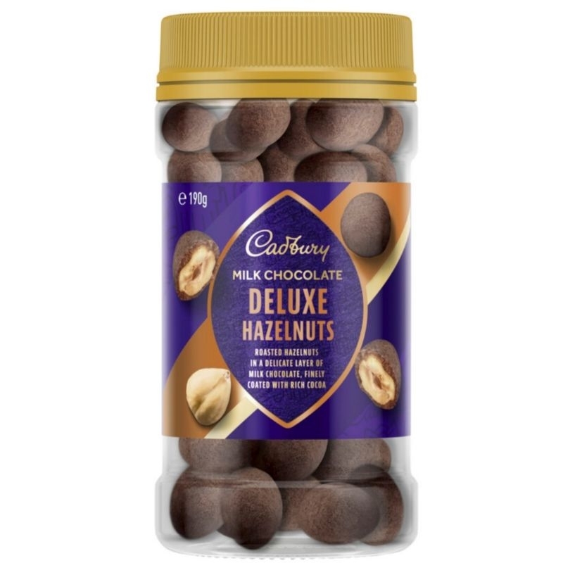 

Cadbury Chocolate Coated Deluxe Hazelnuts | 190g