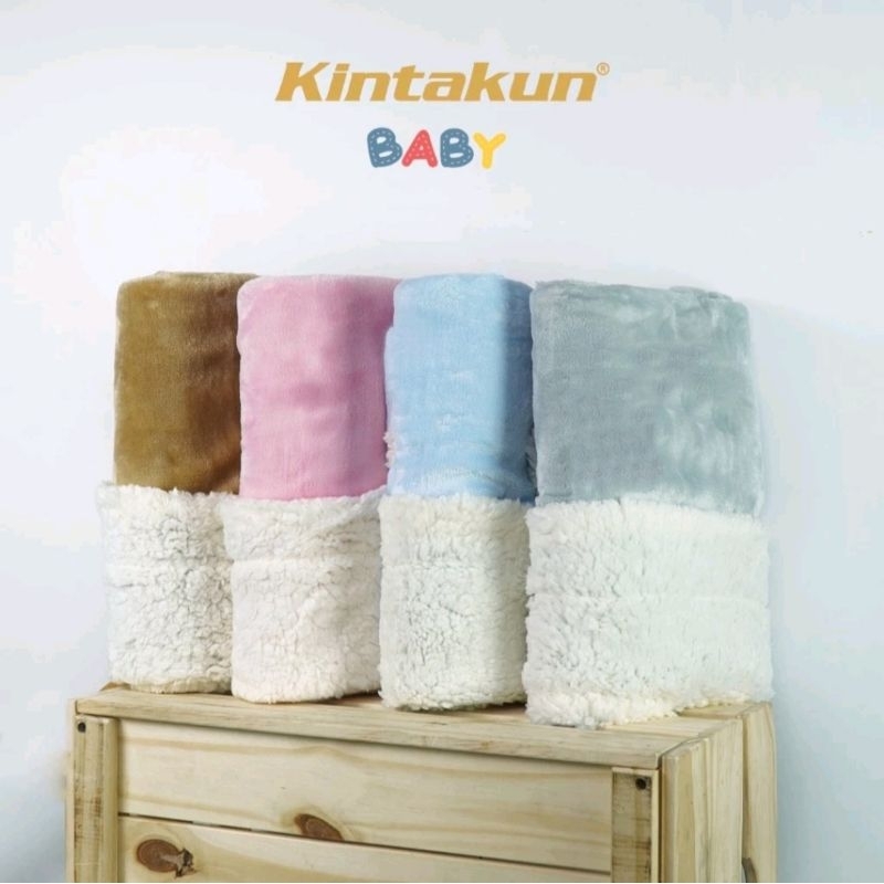 (NEW) Selimut bayi lembut kintakun sherpa non foil