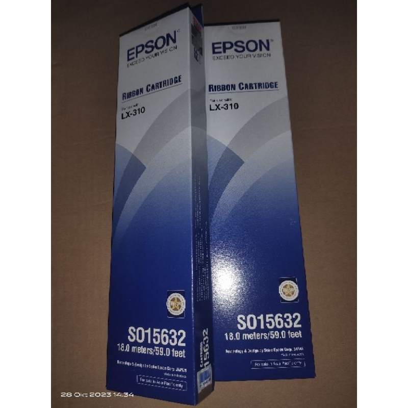 Pita Ribbon Catrighe Epson LX 310 Lx310 lx310 lx-310 LX-310