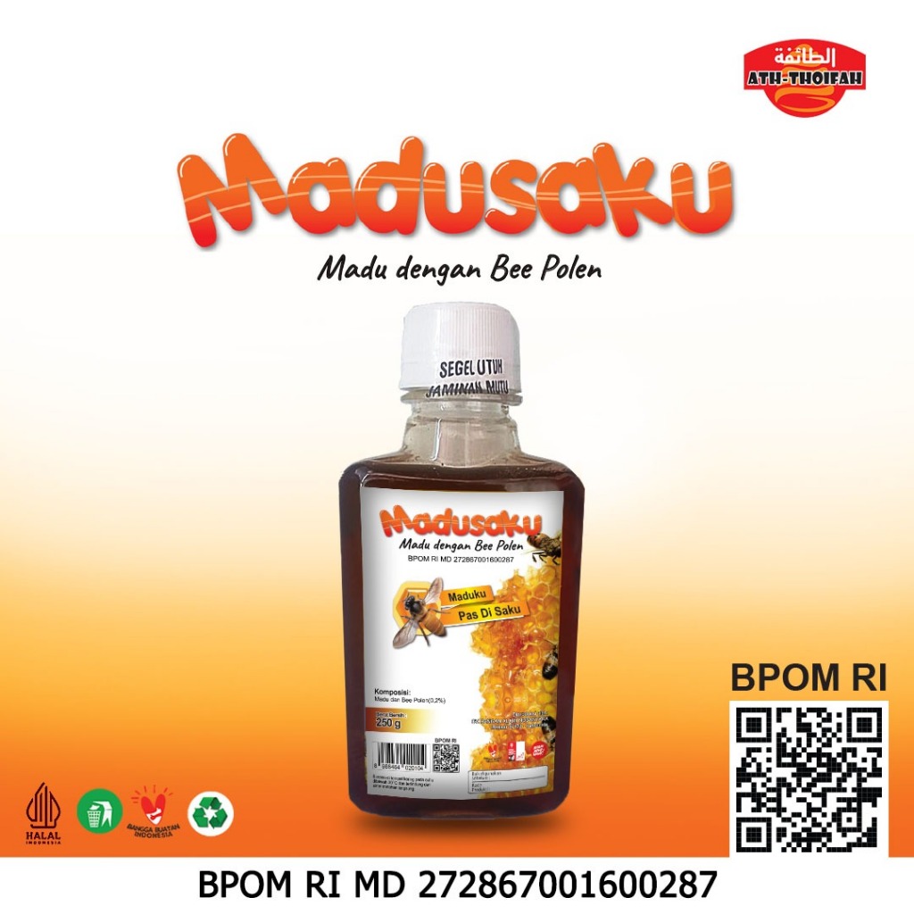 

Madu Saku Anak Kemasan Botol Praktis Madu Hutan Asli 250gr