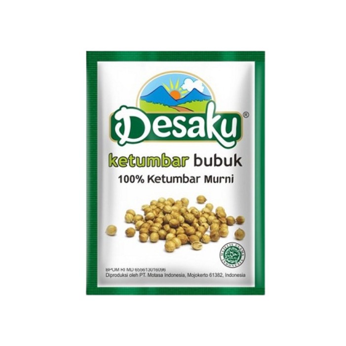 

Ketumbar bubuk desaku 12,5gr / desaku ketumbar bubuk 12,5g / ketumbar bubuk sachet