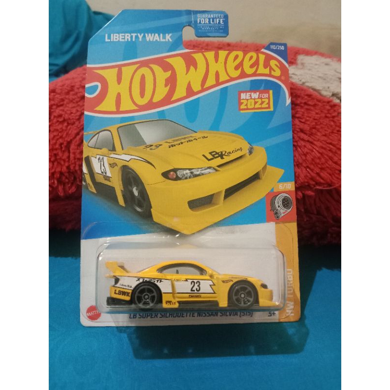 hotwheels LB SUPER SILHOUETTE NISSAN SILVIA[S15]KUNING