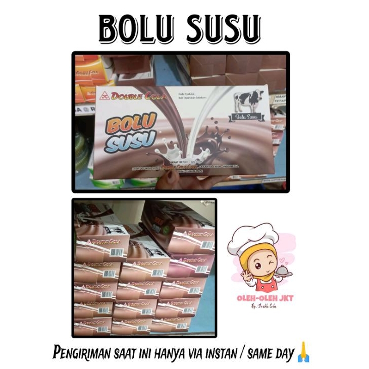 

Bolu Susu Coklat Topping Keju / Bolu Susu Double Cola / Bomu Susu Homemade