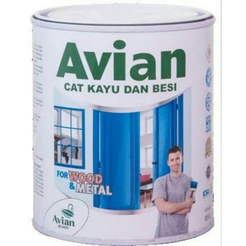 Cat Kayu dan Besi Avian 1 Kg (0,9 Liter)