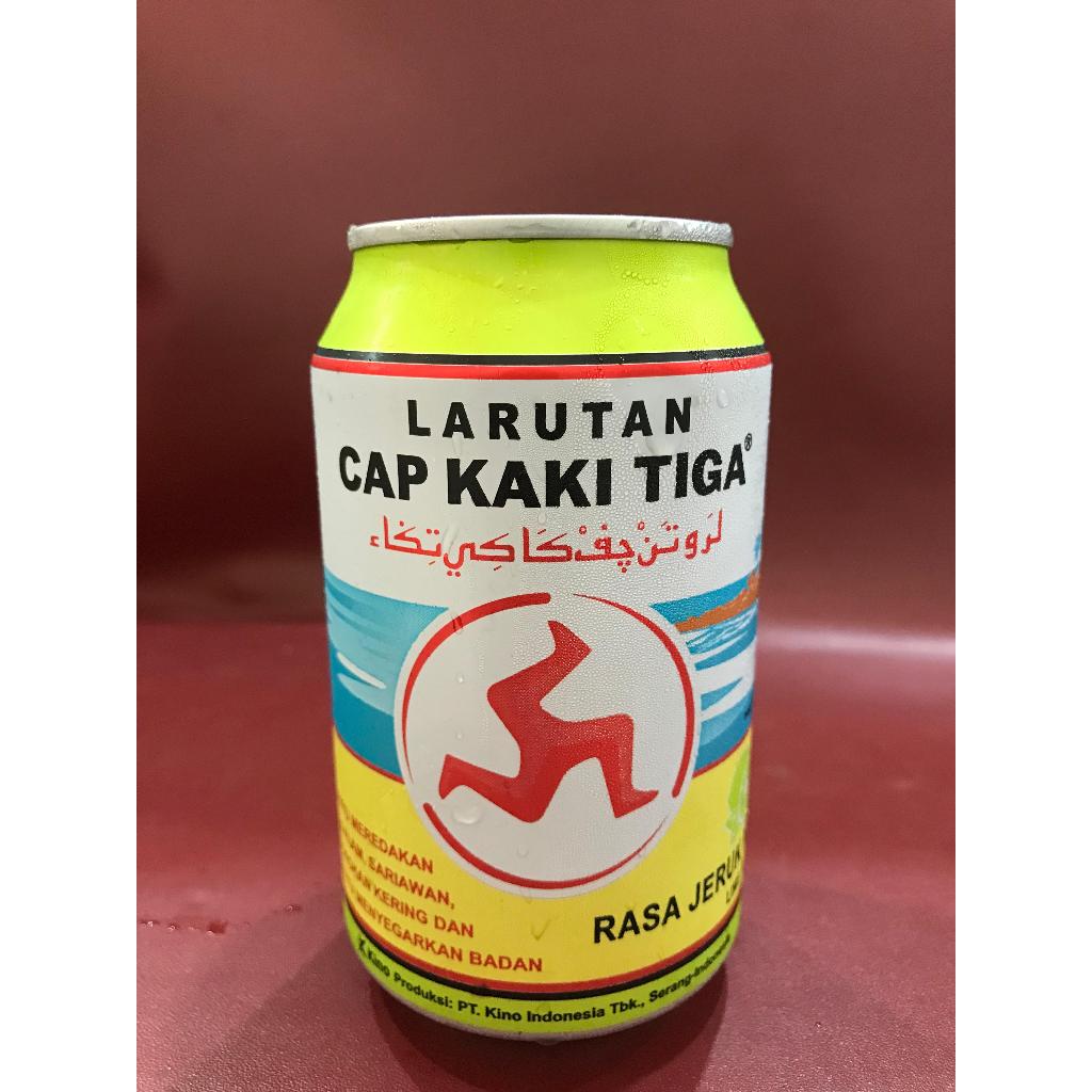 

Cap KakiTiga Jeruk Nipis 320ml - Minuman Cap KakiTiga Rasa Jeruk Nipis