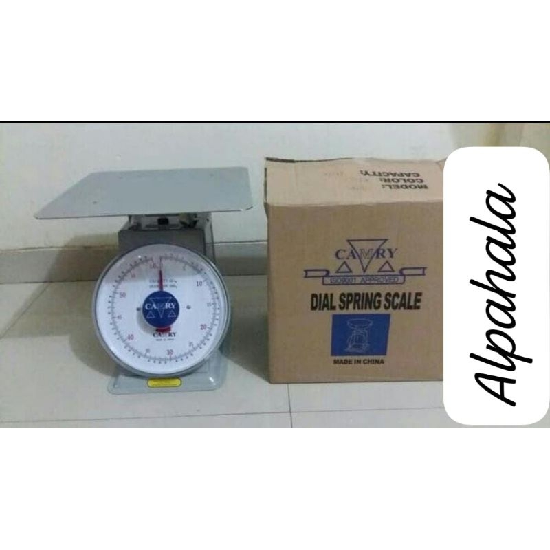 Timbangan jarum 60kg Camry/ Timbangan piring datar60kh