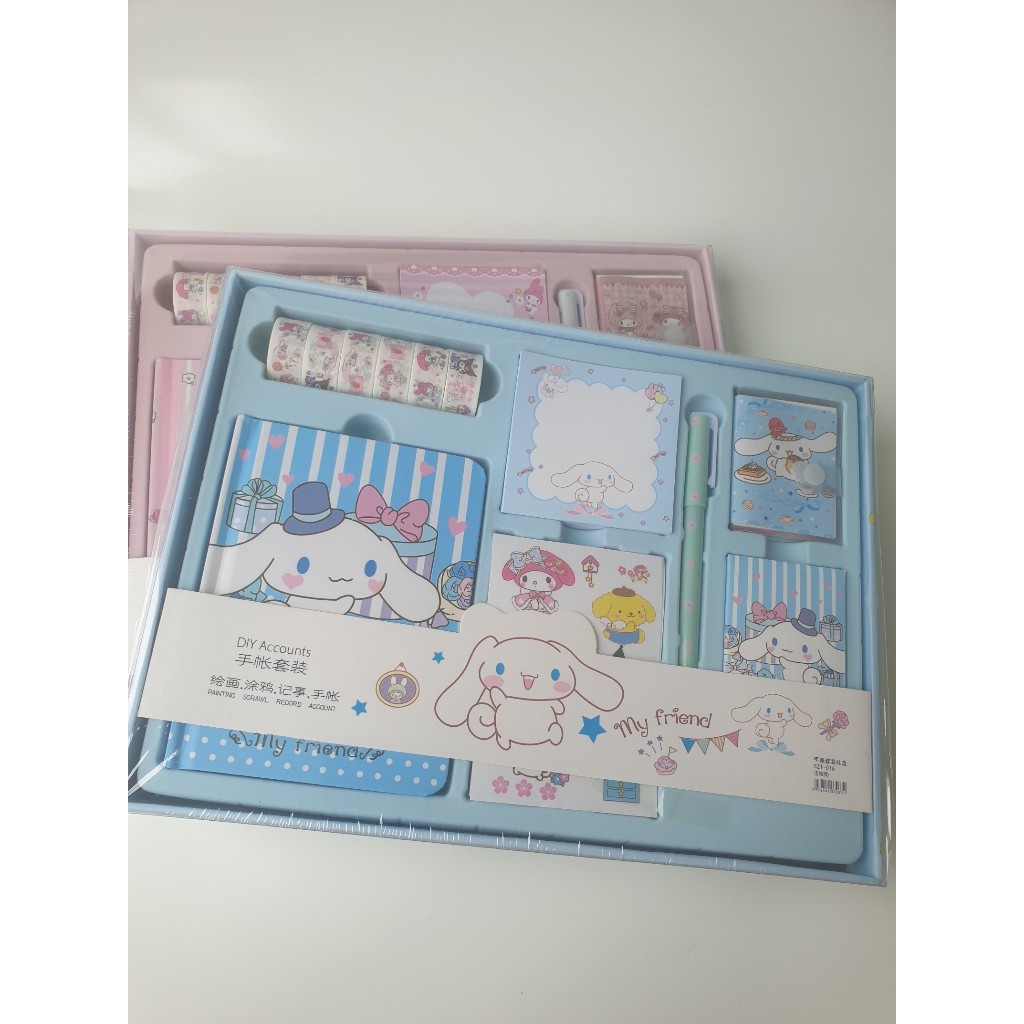 

SET JURNAL 7 IN 1 MELODY & CINNAMOROLL