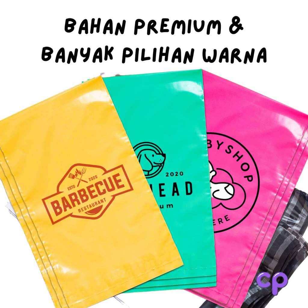 Polymailer custom 30x40cm / plastik packaging / plastik olshop / sablon plastik baju