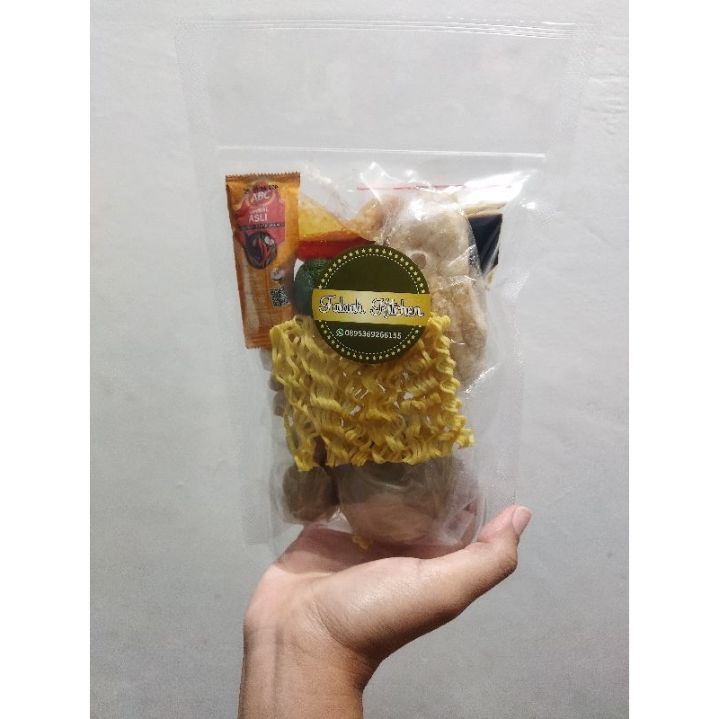 

baso aci jumbo isi tetelan sapi
