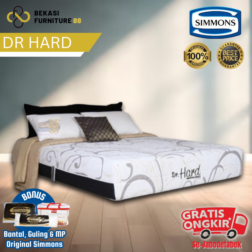 Mattress Only Kasur SIMMONS Spring bed Dr. Hard Kasur Only
