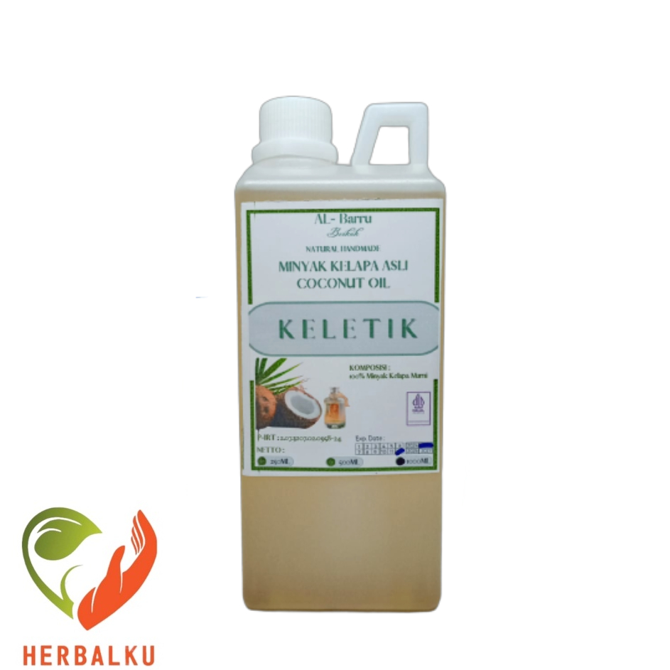 

Minyak Keletik Al-Barru Isi 1000ml I Minyak Kelapa Asli Kletik 1 Liter I Virgin Coconut Oil VCO I 100% Minyak Kelapa Murni Natural Handmade