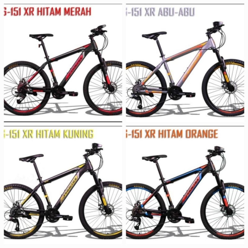 Sepeda Mtb 26 Phoenix 151XR 152XR 173 151 152 173 XR Besi