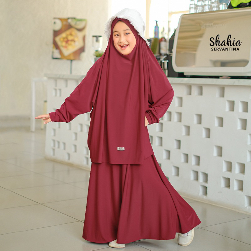 FAVORIT SHAHIA SERVANTINA - SHAFA SET FK INSTAN GAMIS SYARI ANAK PEREMPUAN