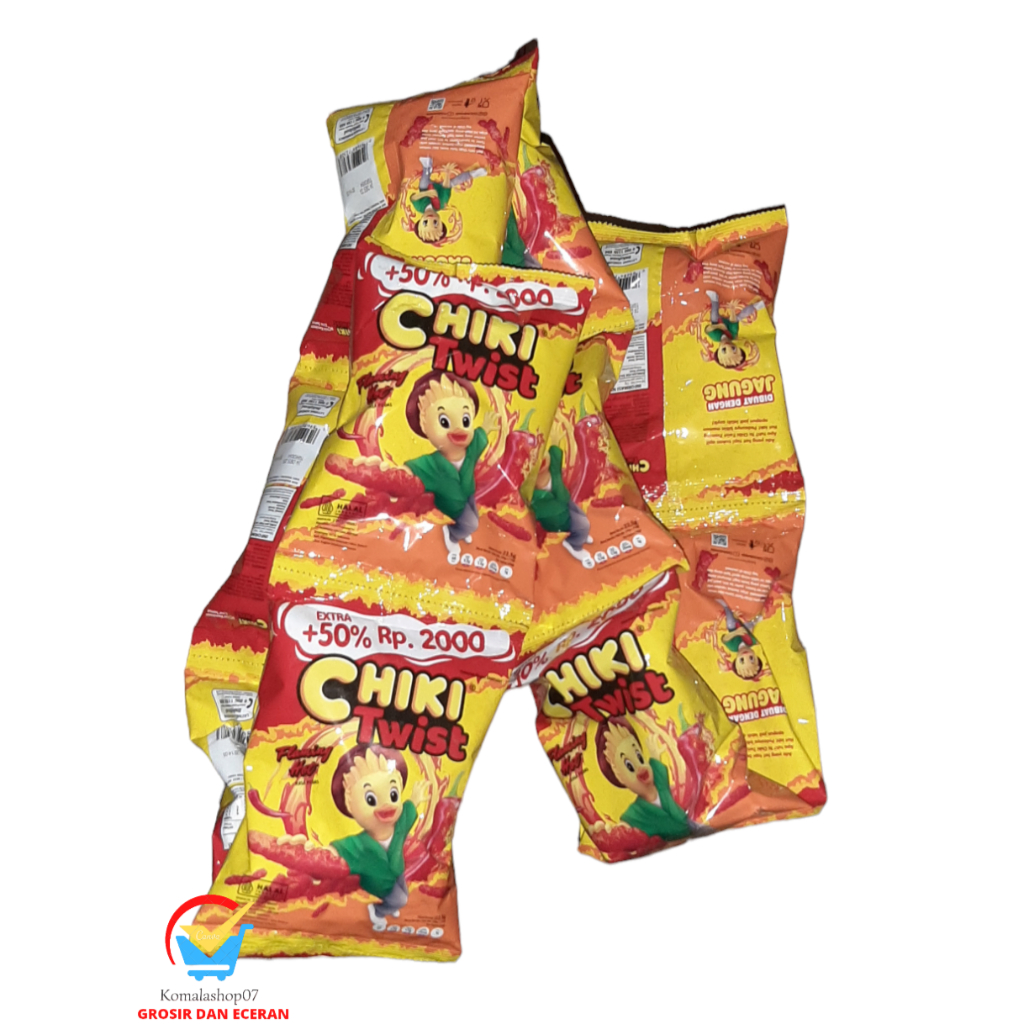 

CHIKI TWIST RASA PEDAS 22G 1 RENCENG