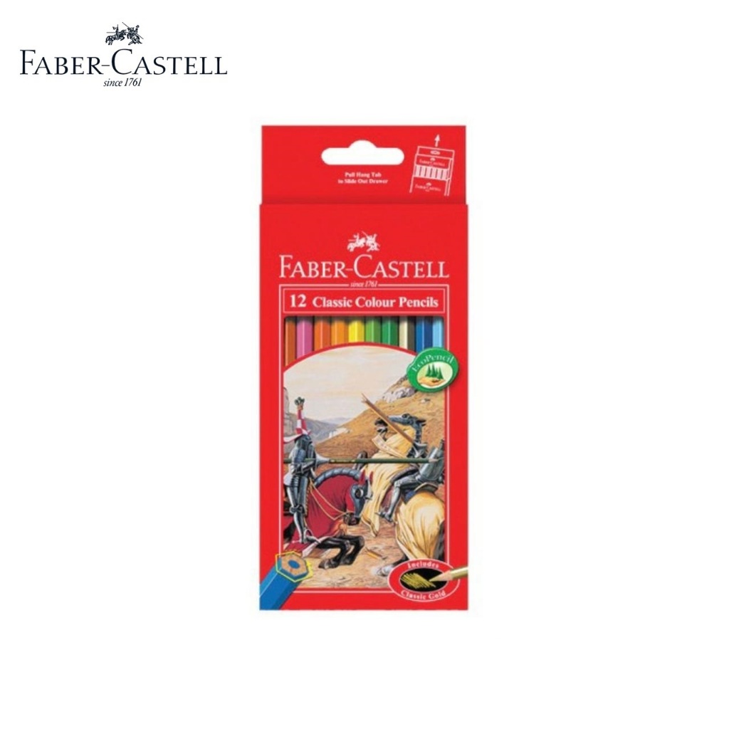 

Faber Castle Pensil Classic 12 Warna