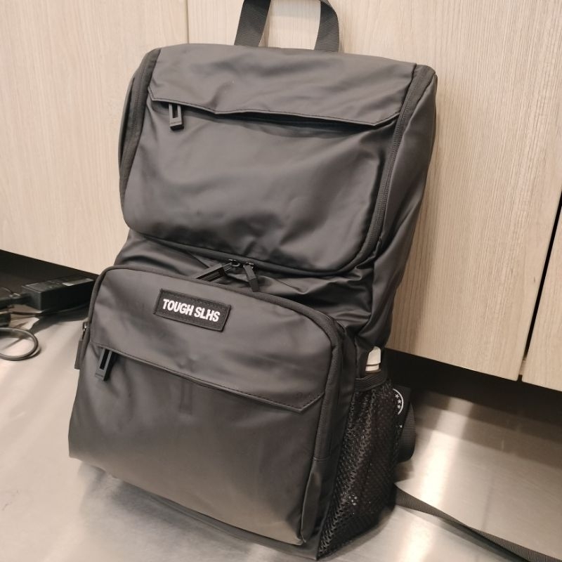 TAS RANSEL ANTI AIR TOUGH SLHS KOREAN STYLE PUNGGUNG BACKPACK HARIAN LAPTOP